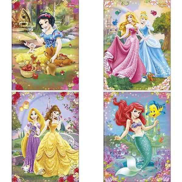 CADERNO BROCHURAO PRINCESAS